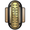 Metro Marine HighOutput Vertical Surface Mount Light wIntelligent Monochromatic LEDs  White 45 Beam FSME1VW345