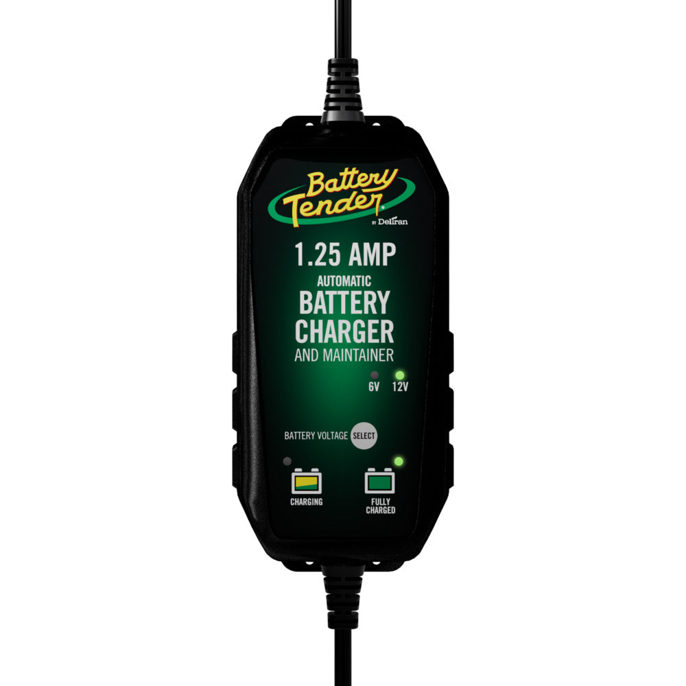 Battery Tender 6V12V 125A Selectable Battery Charger 0220211DLWH