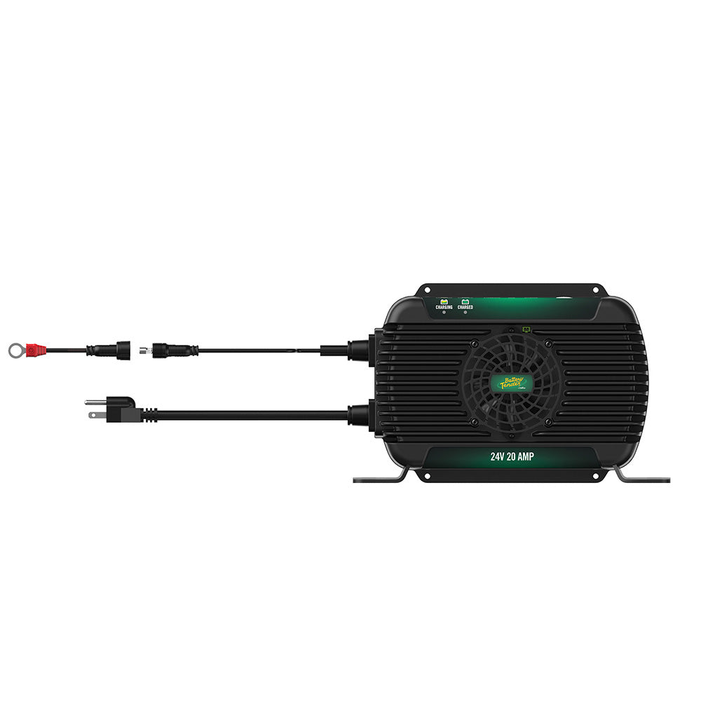 Battery Tender PowerPlus 24V 20 AMP OnBoard Lithium Compatible Battery Charger  Maintainer 0222012DLWH