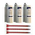 Seakeeper Ride 750 Adhesive Installation Kit  3 SCIGRIP 490 ml 101 Ratio Adhesives  3 Mixing Nozzles WO Dispenser 41229