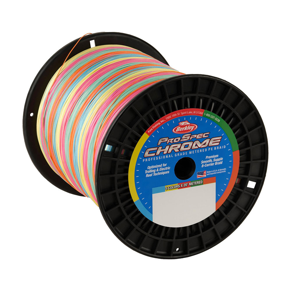 Berkley Prospec Chrome 5 x 20 Metered Braid  80lb  3000yd 1621893