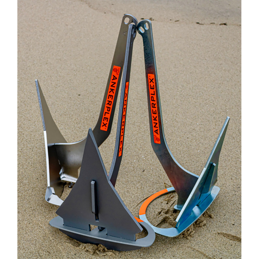Ankerplex Aluminum Anchor 45kg fBoats to 33 AP11AL