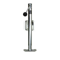 Powerwinch Saltwater Series Jack  2500lb BoltOn Flat Plate Zinc 500 HR Salt Spray 21600J2500BFZR