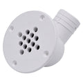 TM Marine 90Degree Cockpit Scupper Drain  White CSD92DP