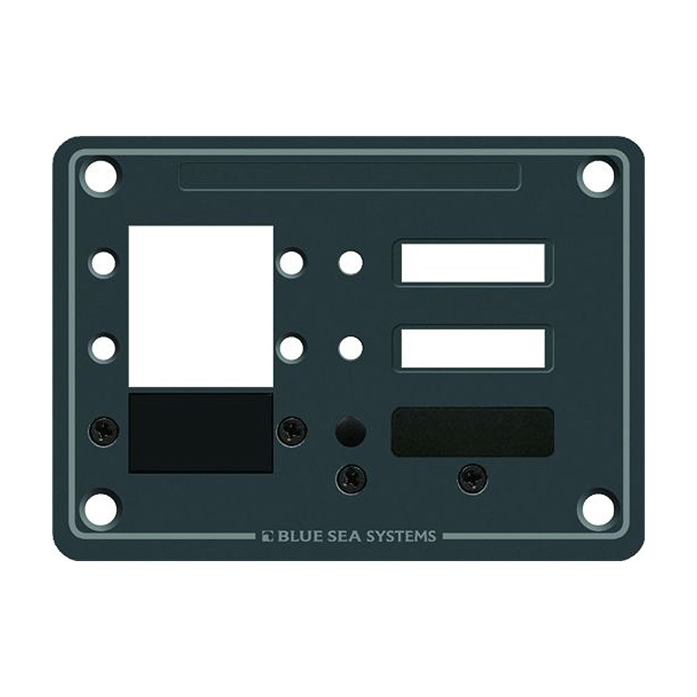 Blue Sea 8088 3 Position DC CSeries Panel  Blank 8088