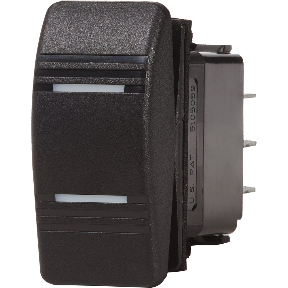 Blue Sea 8283 Water Resistant Contura III Switch  ONOFFON  Black 8283