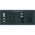 Blue Sea 8412 AC Main  6 Positions  White 8412