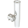 Lees ClampOn Rod Holder  Silver Aluminum  Horizontal Mount  Fits 1050 OD Pipe RA5201SL