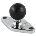 RAM Mount Chrome Diamond Base w1 Ball RAMB238CHU
