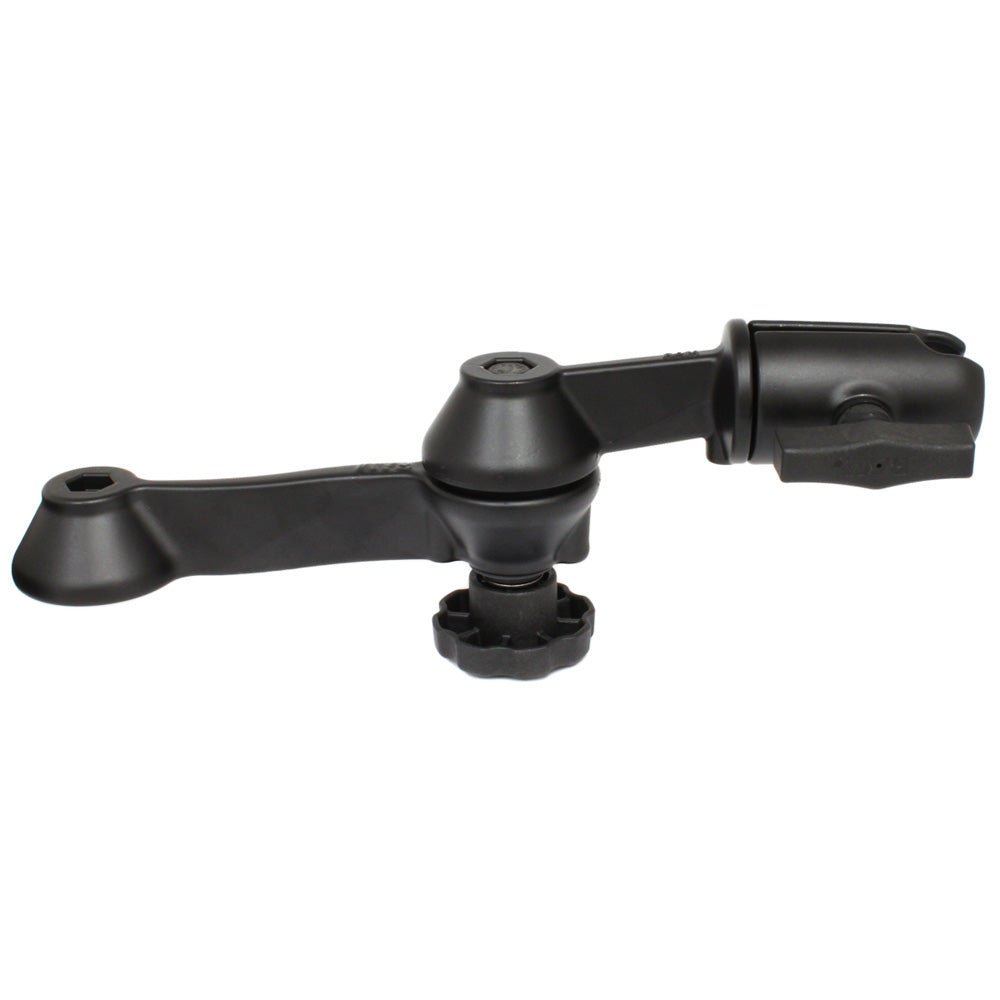 RAM Mount 12 Double Swing Arm wOpen Swivel Single Socket RAMVB1104U