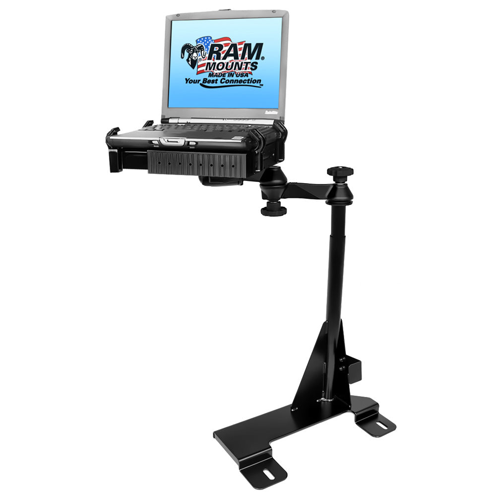 RAM Mount NoDrill Laptop Mount fFord Econoline Van 19952013 RAMVB119SW1
