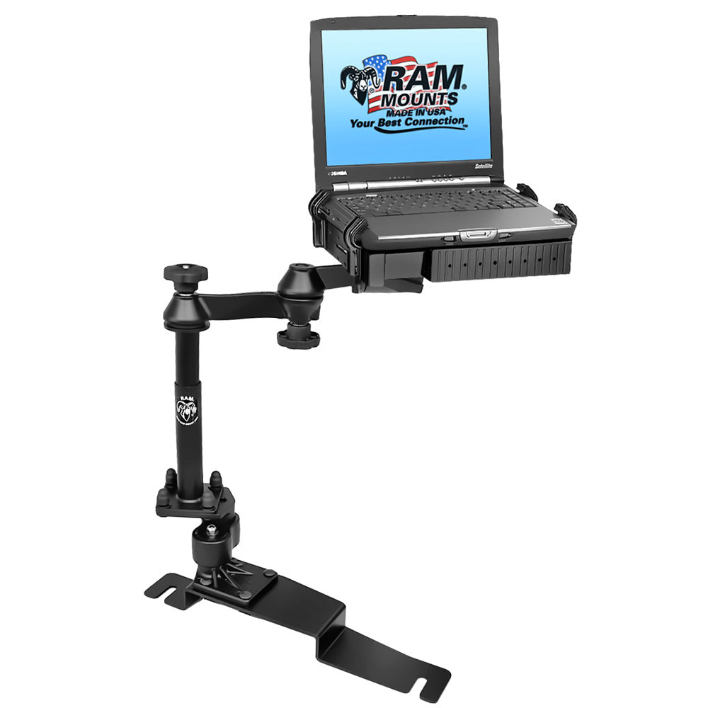 RAM Mount NoDrill Laptop Mount fFord Police Interceptor Sedan 2013 Ford Taurus 2013 RAMVB190SW1