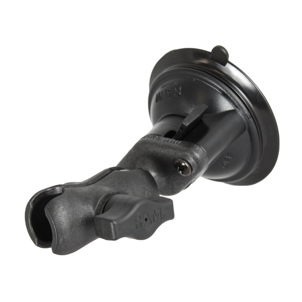 RAM Mount Composite Twist Lock Suction Cup Mount  Short Arm RAPB166ADU1