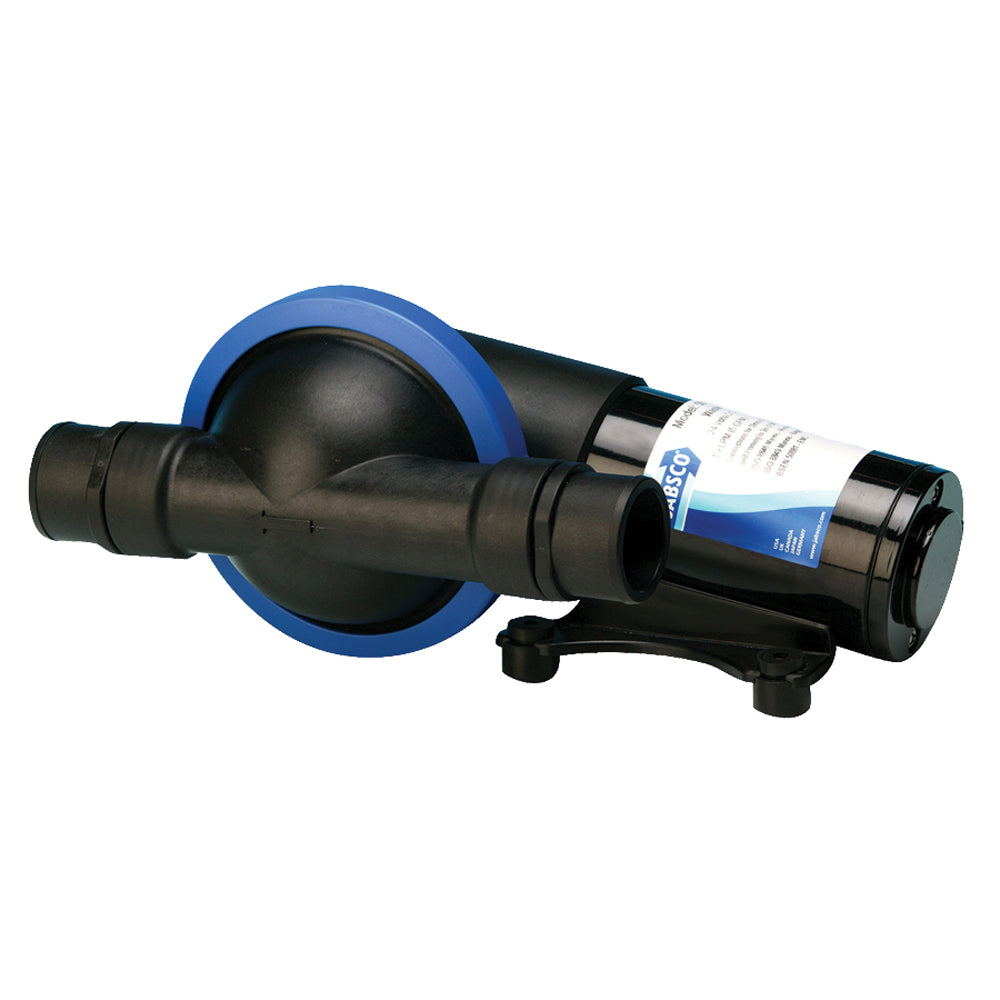 Jabsco Fish Box Evacuation Pump  12VDC 5GPM Diaphragm w 15 fittings 509001000