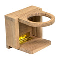 Whitecap Teak Folding Drink Holder 62601