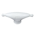 Whitecap Rubber Spreader Boot  Pair  Small  White S9202P