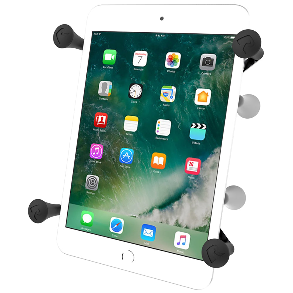 RAM Mount Universal XGrip II 7 Tablet Holder w 15 Ball RAMHOLUN8BCU