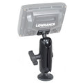 RAM Mount 15 Ball Rugged Use Composite Mount fLowrance Elite5  Mark5 Series Fishfinders RAP101ULO11