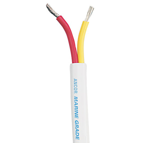 Ancor Safety Duplex Cable  102 AWG  RedYellow  Flat  250 124125