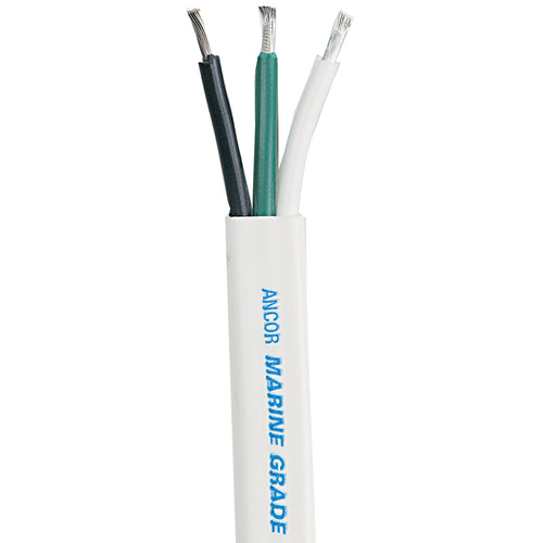 Ancor White Triplex Cable  123 AWG  Flat  250 131325