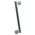 CE Smith Package Roller Shaft 12 x 514 wCap Nuts  Zinc 10700A