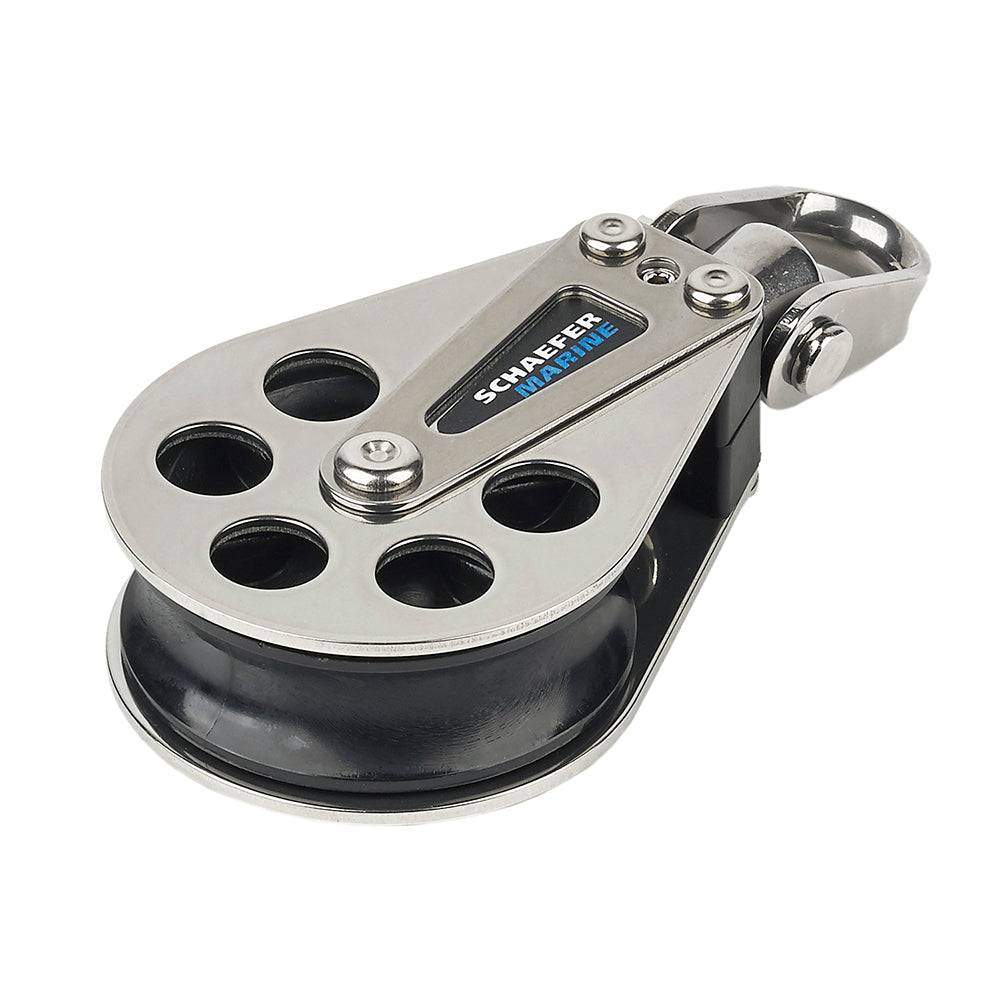 Schaefer Single Stainless Steel Block  60mm Sheave 70505