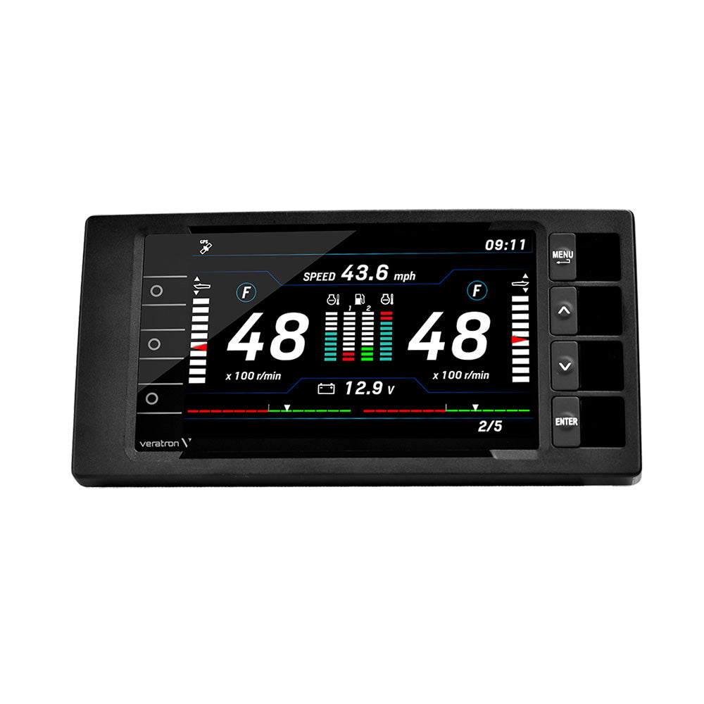 Veratron OceanLink 7 NMEA 2000 Certified TFT Gateway  Black A2C1865330001