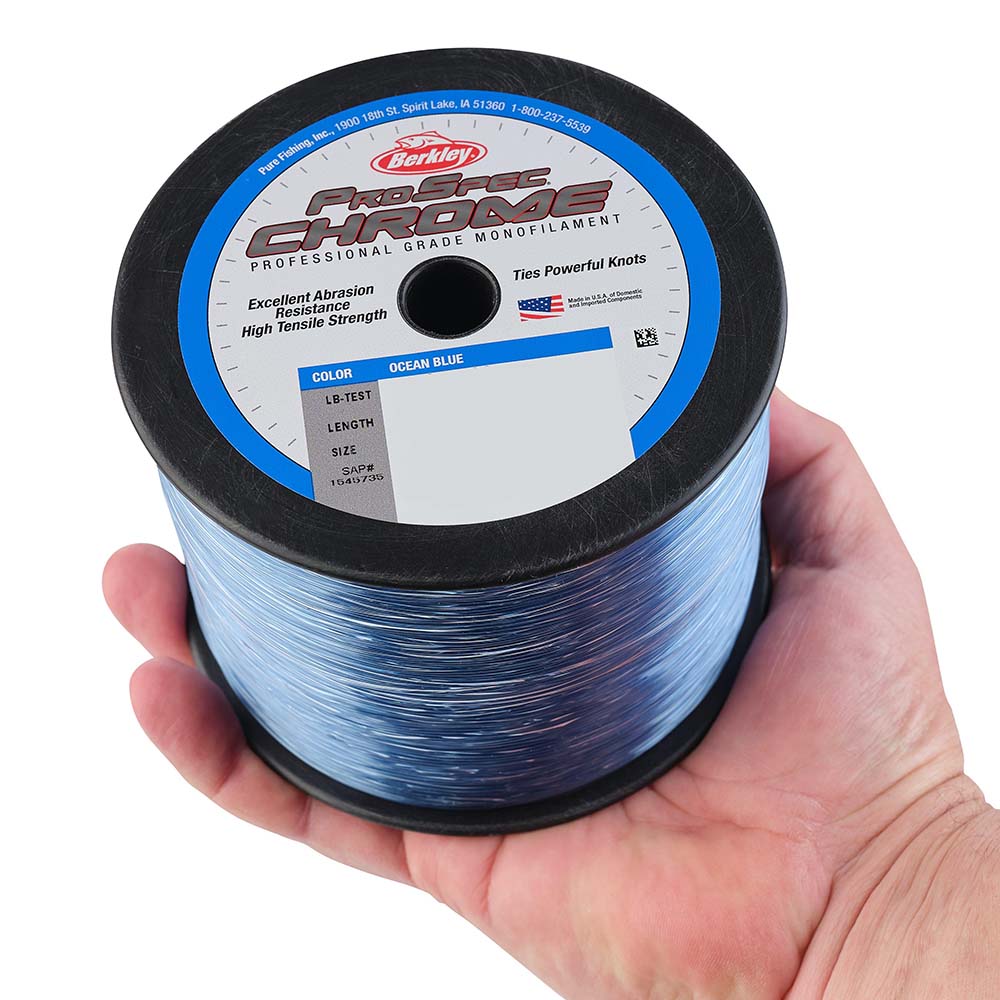 Berkley ProSpec Chrome Ocean Blue Monofilament  60 lb  1000 yds  PSC1B60OBL 1545736