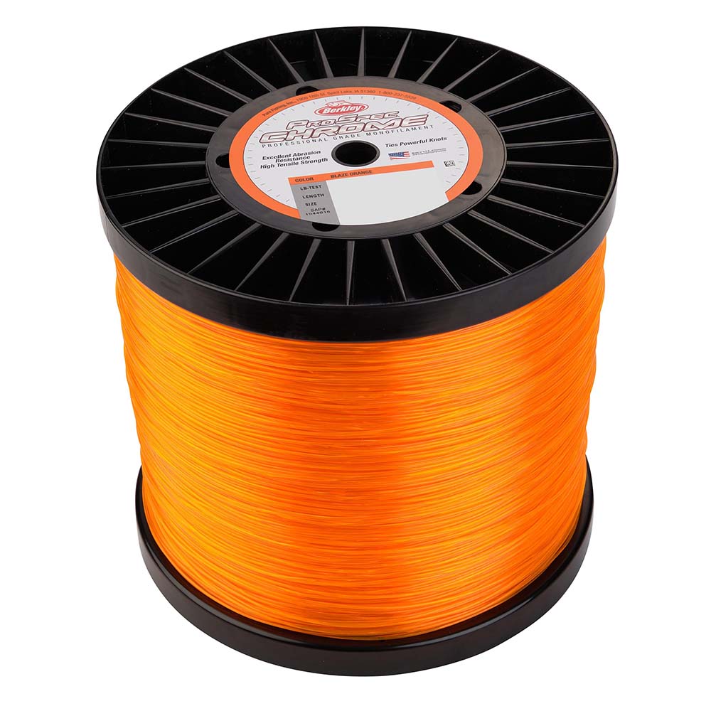 Berkley ProSpec Chrome Blaze Orange Monofilament  30 lb  5000 yds  PSC5B3080 1544010