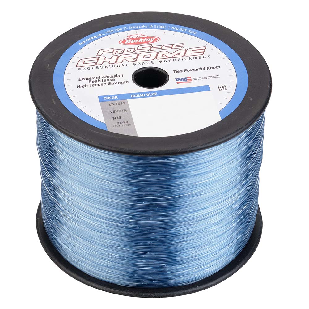 Berkley ProSpec Chrome Ocean Blue Monofilament  20 lb  1000 yds  PSC1B20OBL 1545731