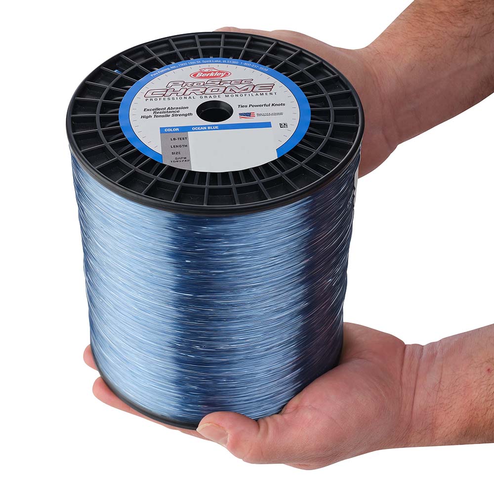 Berkley ProSpec Chrome Ocean Blue Monofilament  16 lb  3000 yds  PSC3B16OBL 1559036