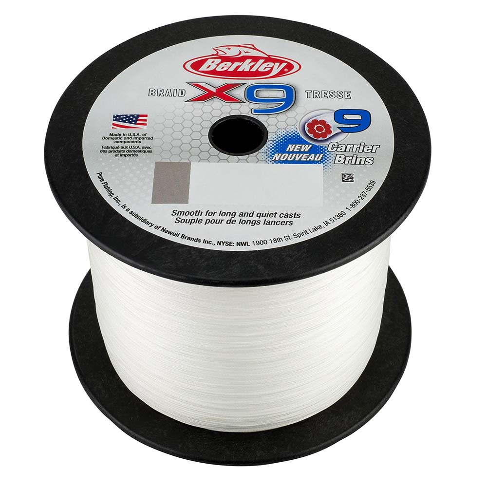 Berkley x9 Braid Crystal  40lb  2188 yds  X9BBK40CY 1486912