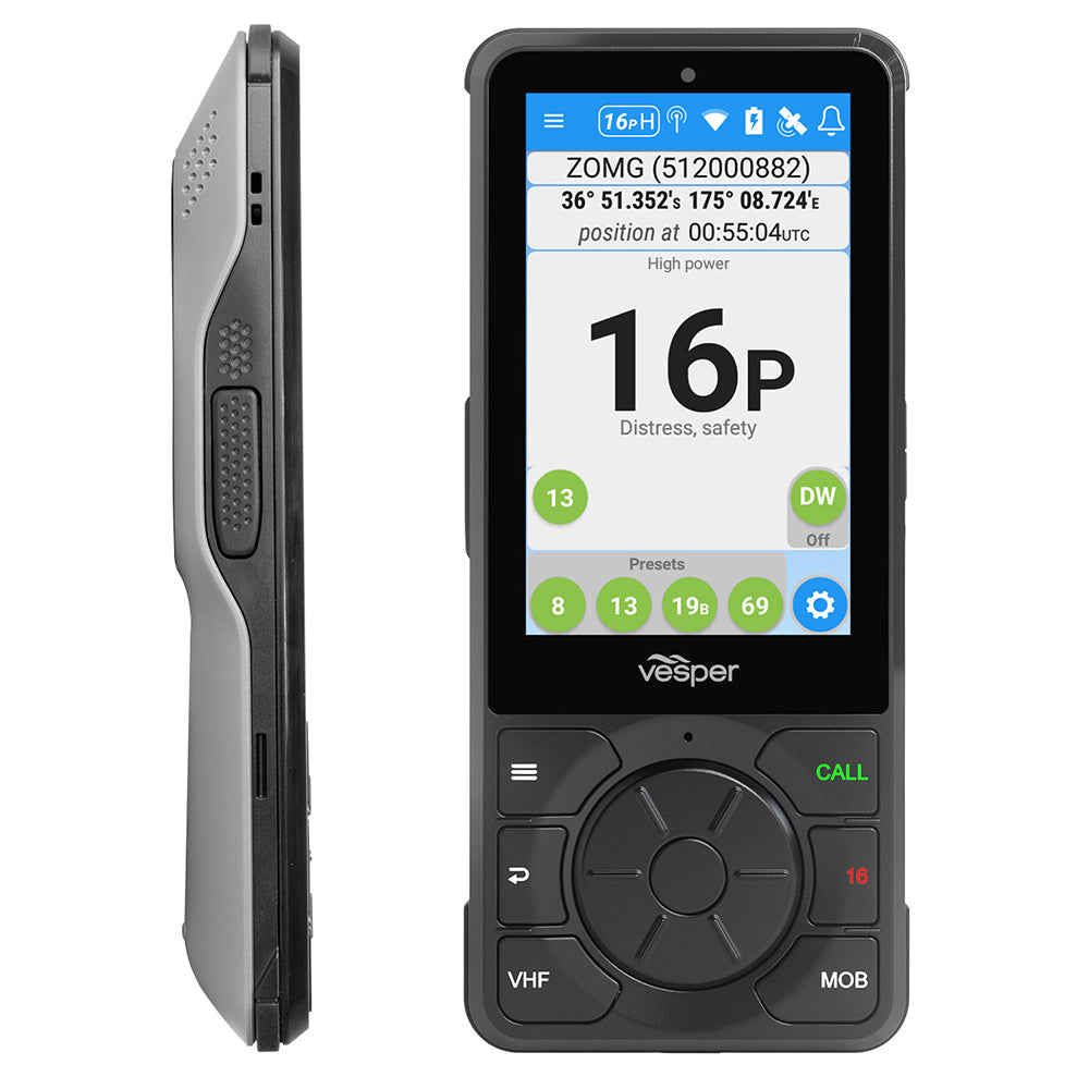 Vesper Cortex H1P PortableWirelessRechargeable Handset wCharging Cradle 0100281610