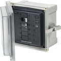 Blue Sea 3123  SMS Panel Enclosure wELCI 32A  3 Blanks  230V AC 3123