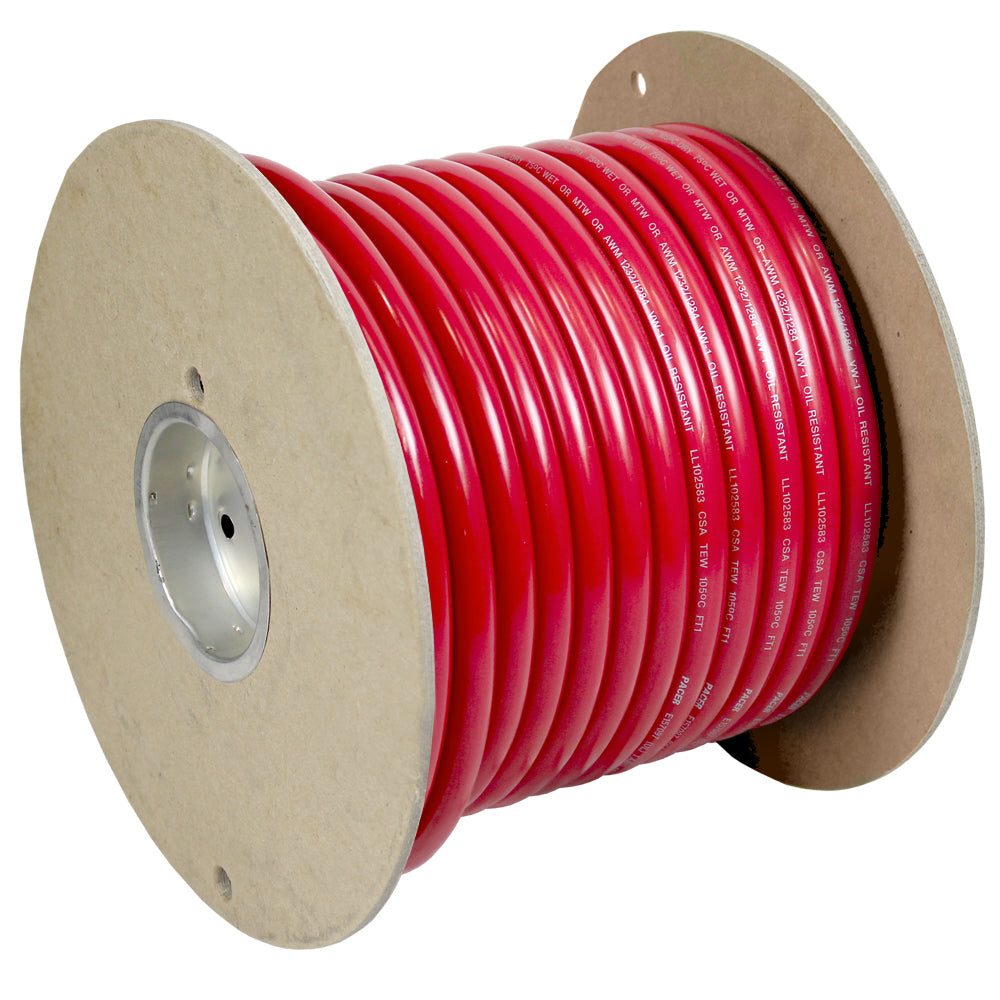 Pacer Red 10 AWG Battery Cable  100 WUL10RD100